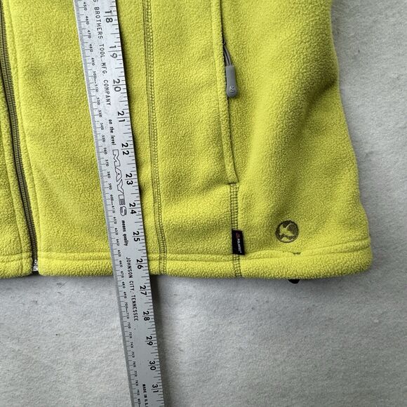 Gander Mountain Women’s Plus Size 1X Light Green Full Zip Soft Fleece Vest - Picture 5 of 10